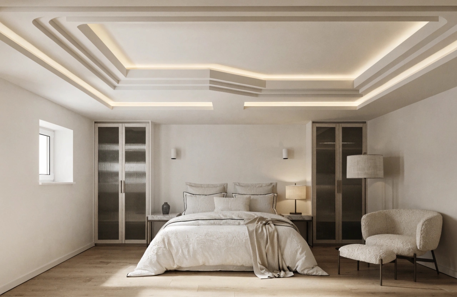 Gypsum Ceiling Designs for Small Bedrooms