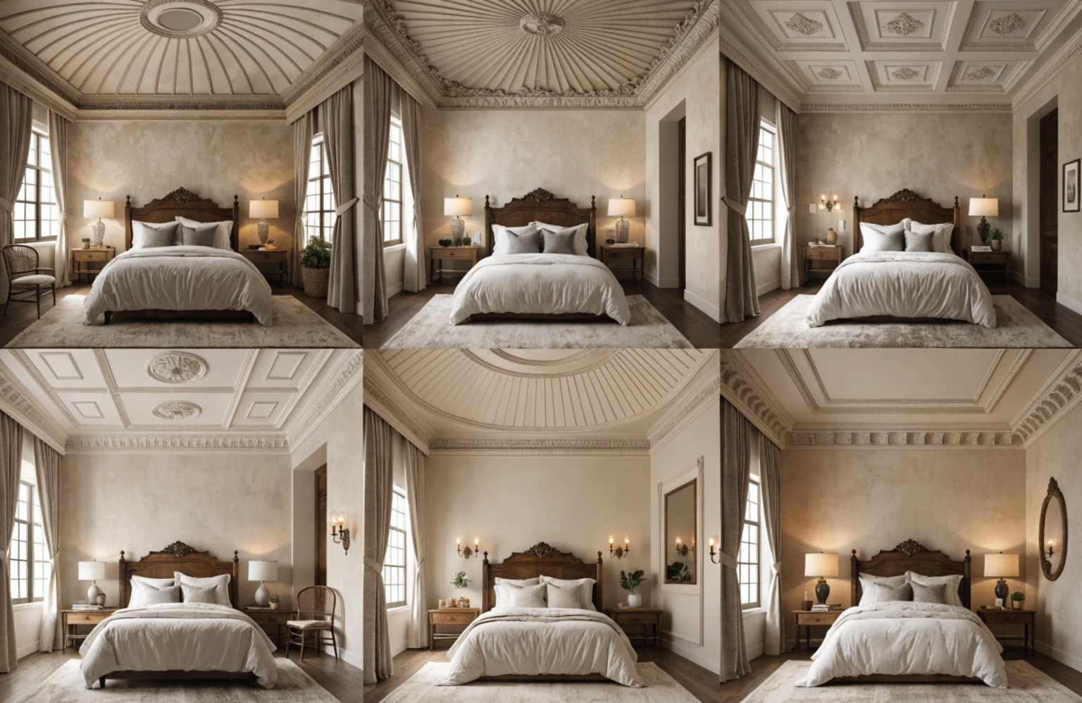 Ceiling Types & Materials for Small Bedrooms