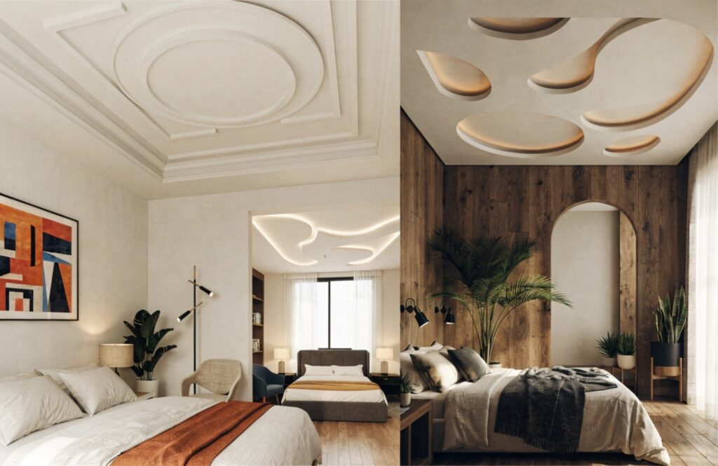 Ceiling Types & Materials for Small Bedrooms