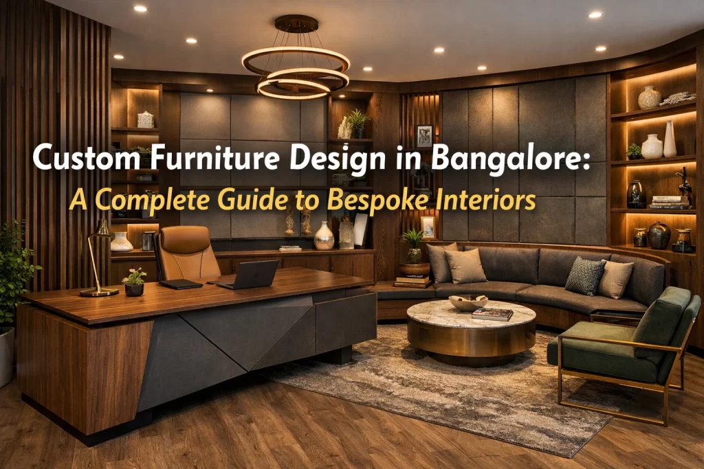 Custom Furniture Design Bangalore
