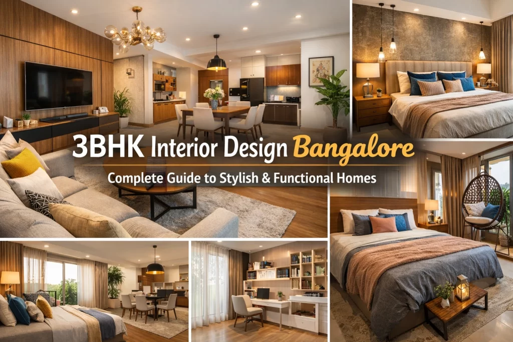 3BHK Interior Design Bangalore