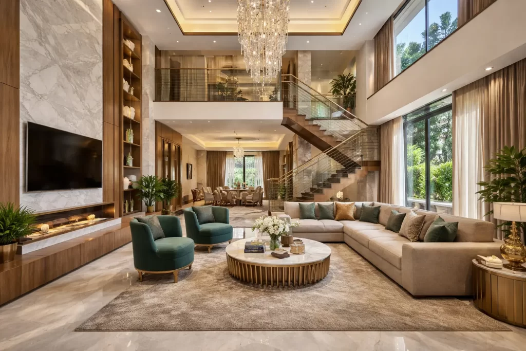 Villa Interior Design in Bangalore