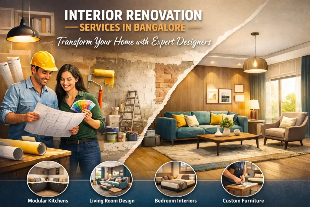 Interior Renovation Services in Bangalore