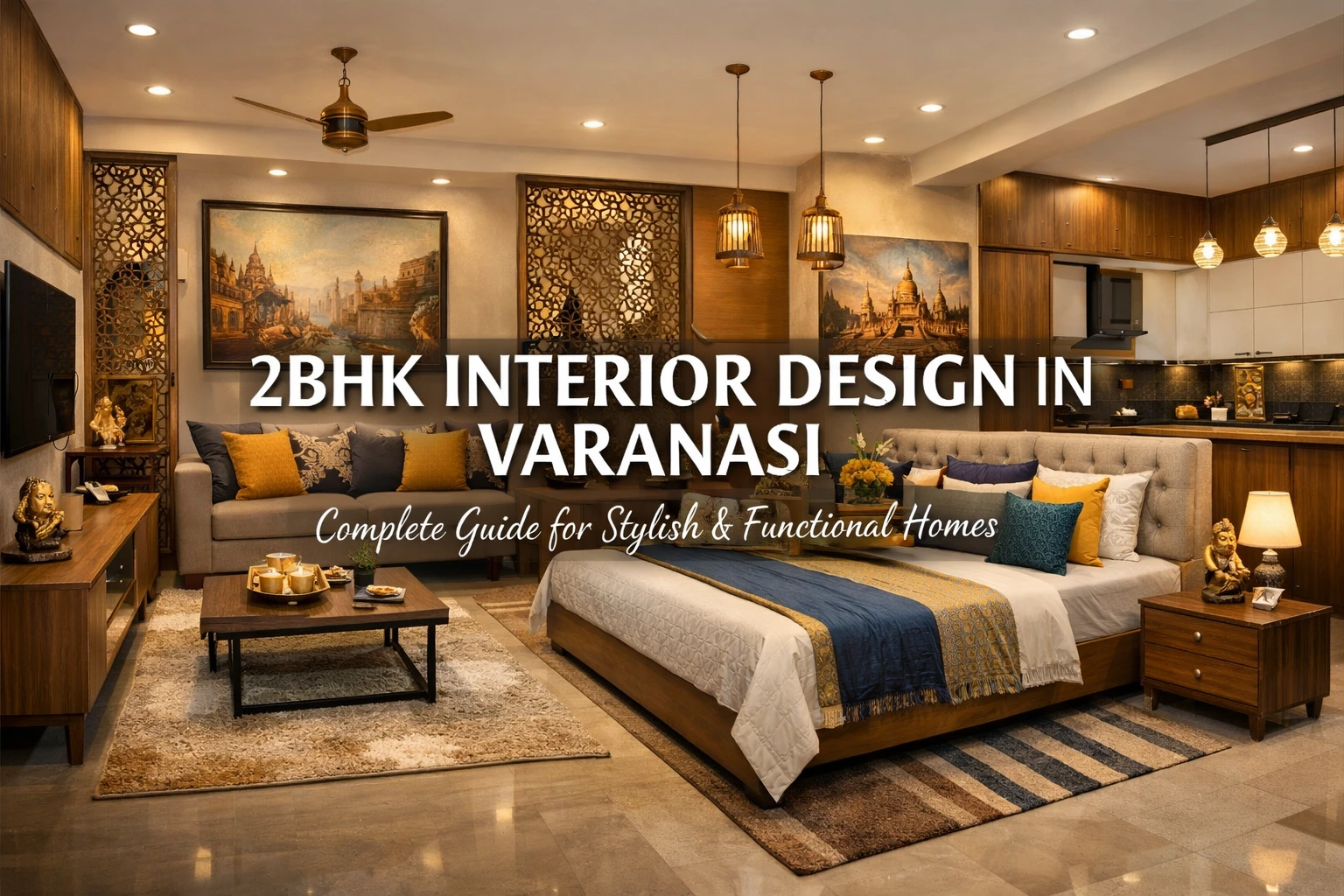 2BHK Interior Design in Varanasi