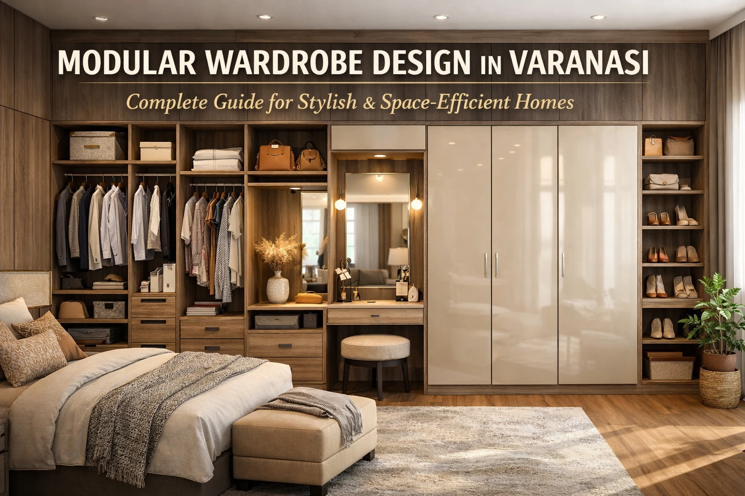 Modular Wardrobe Design in Varanasi