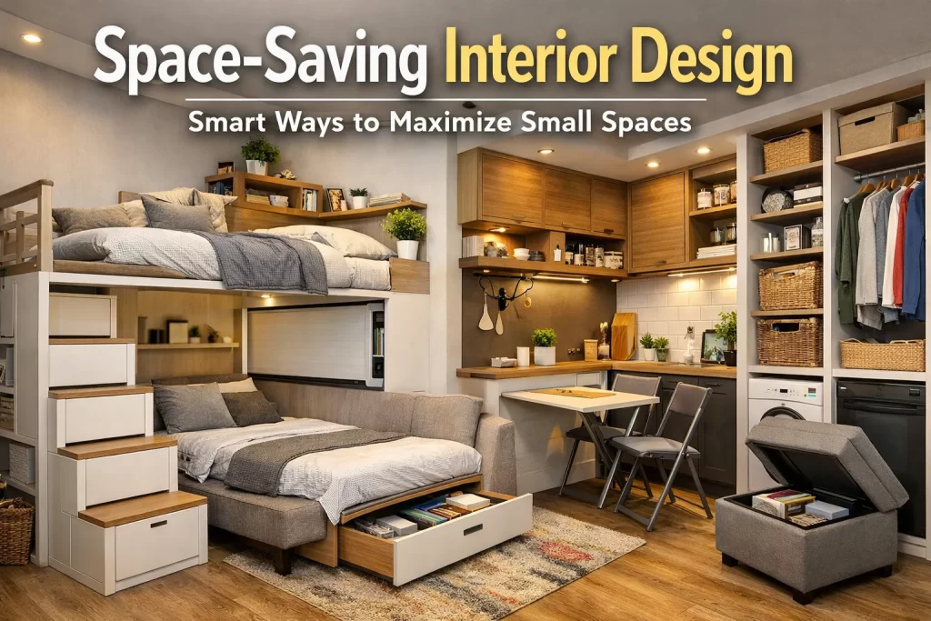 Space-Saving Interior Design
