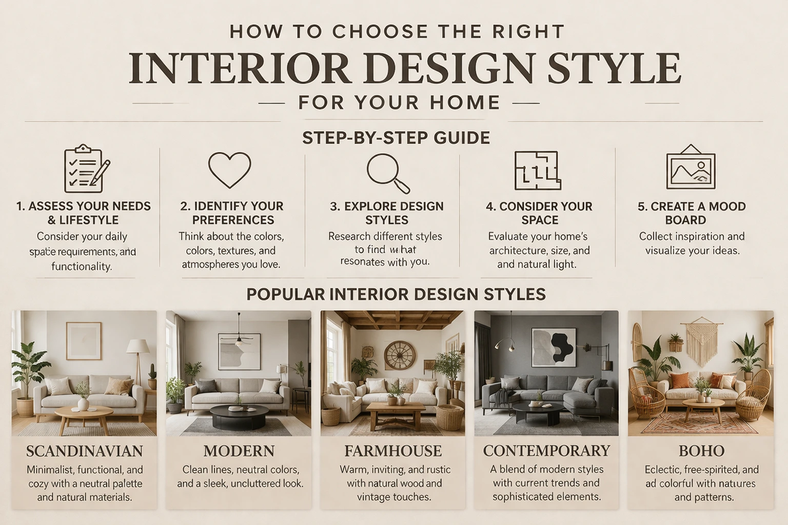 How to Choose the Right Interior Design