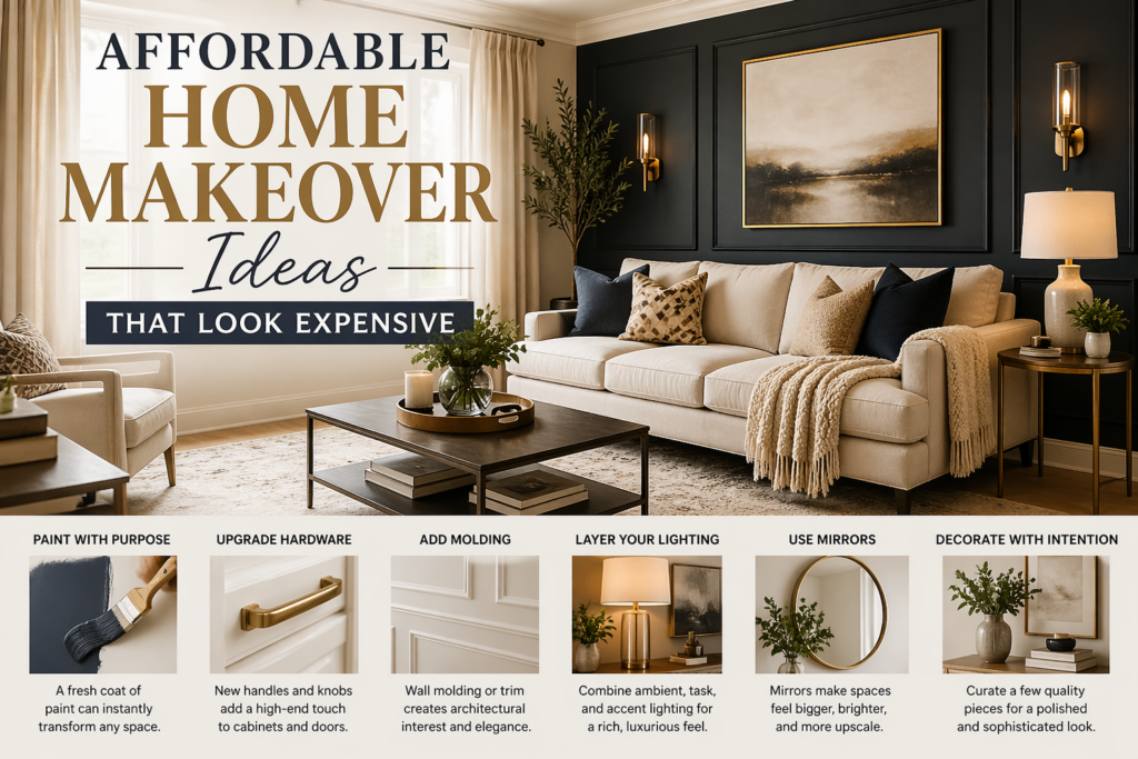 Affordable Home Makeover Ideas That Look Expensive