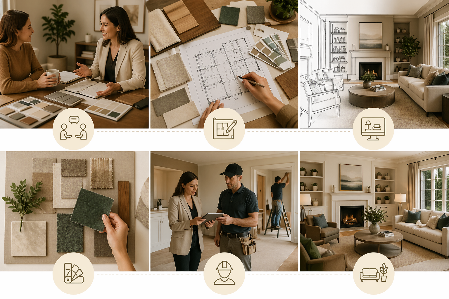 What to Expect When Working with an Interior Designer