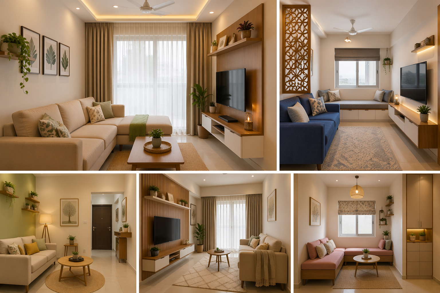 Small Living Room Design Ideas That Actually Work in Indian Homes