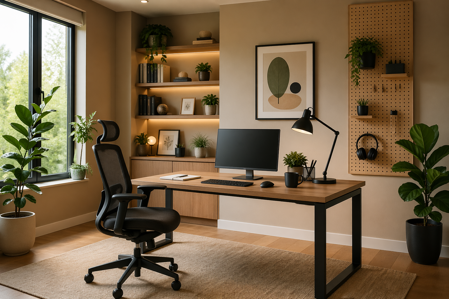 Home Office Interior Design Tips for Productivity