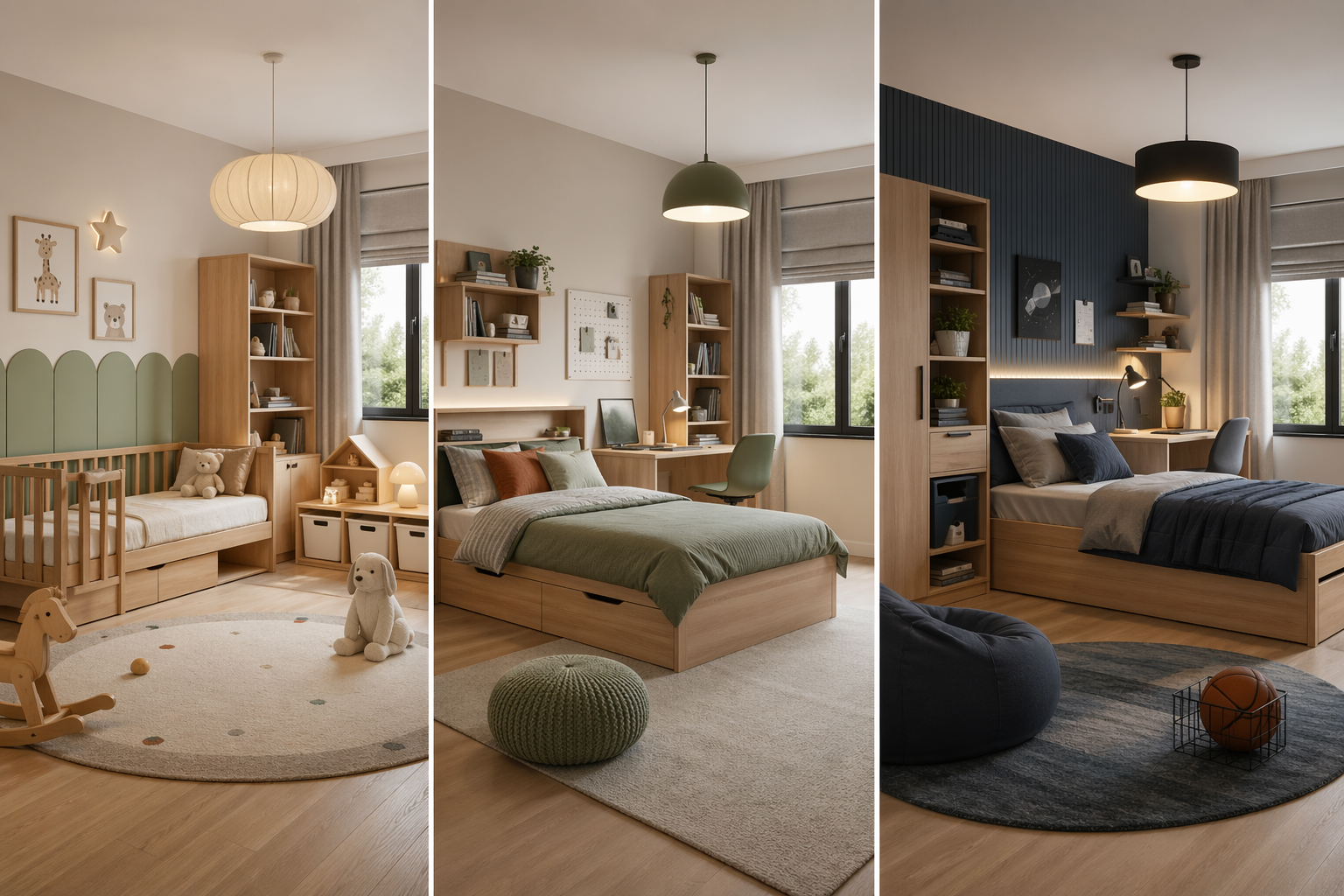 Kids’ Room Designs That Grow With Your Child