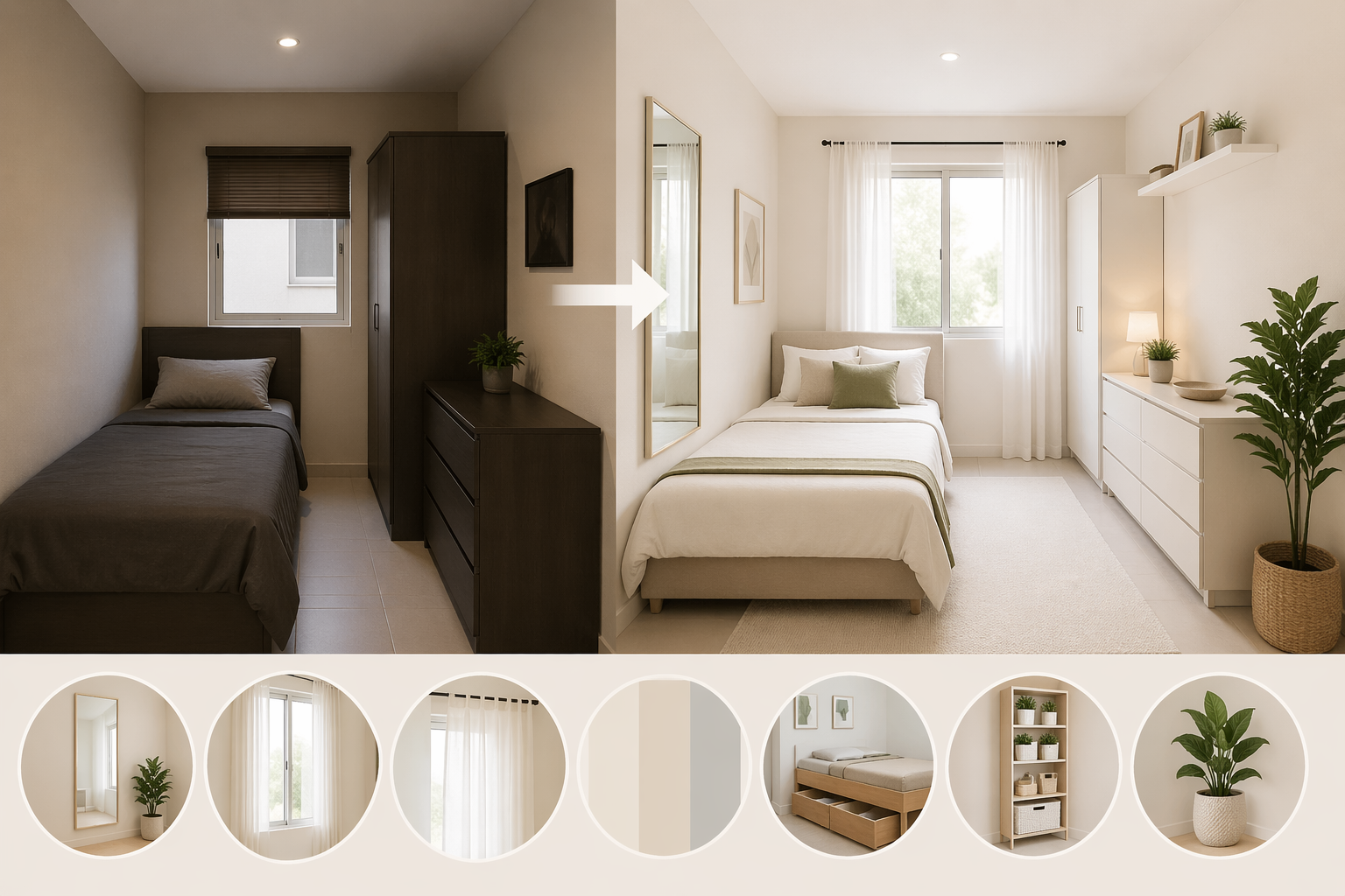 How to Make a Small Room Look Bigger Instantly