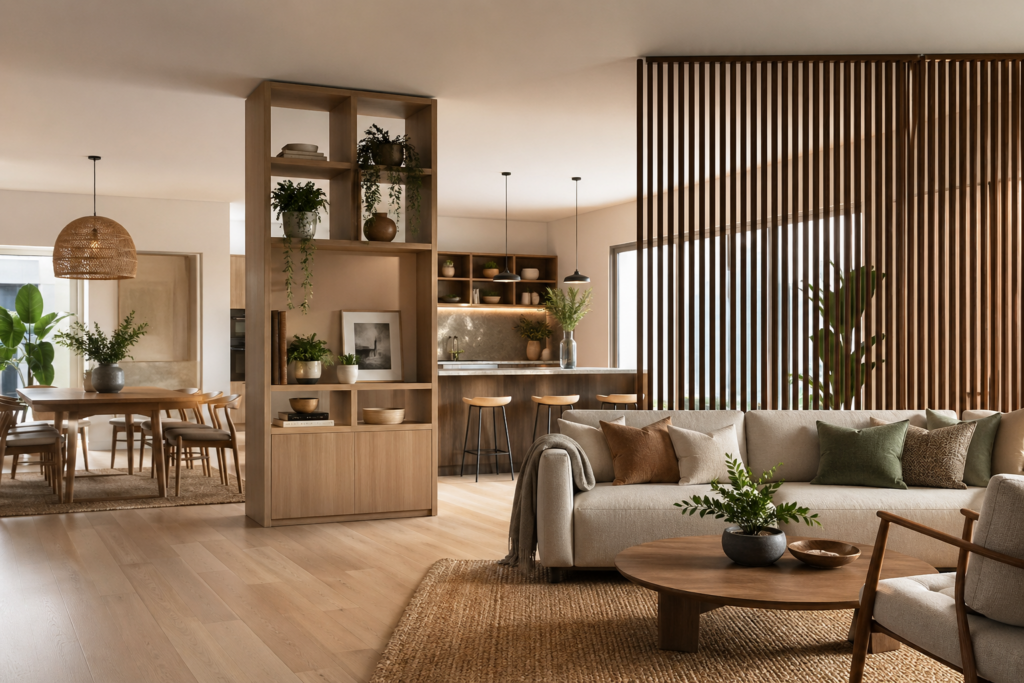 How to Create Privacy in Open Layout Homes