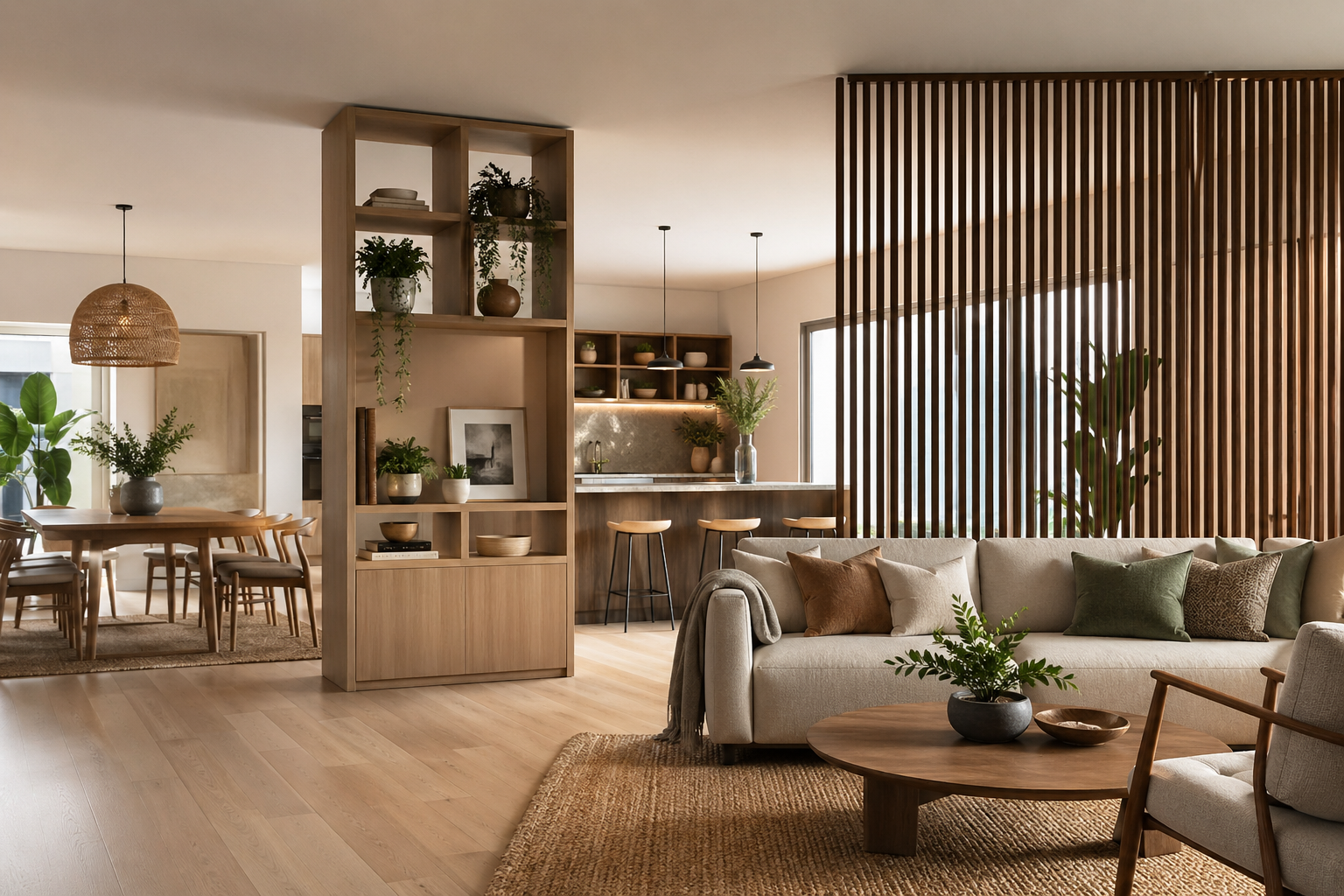 How to Create Privacy in Open Layout Homes