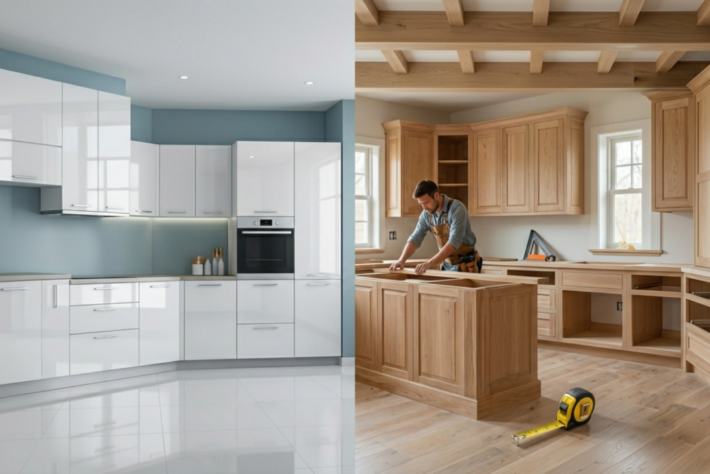 Modular Kitchen vs Carpenter-Made Kitchen Which Is Better for Your Home