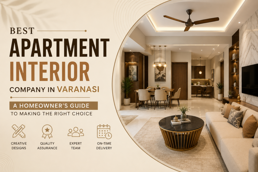 Best Apartment Interior Company in Varanasi A Homeowner's Guide to Making the Right Choice