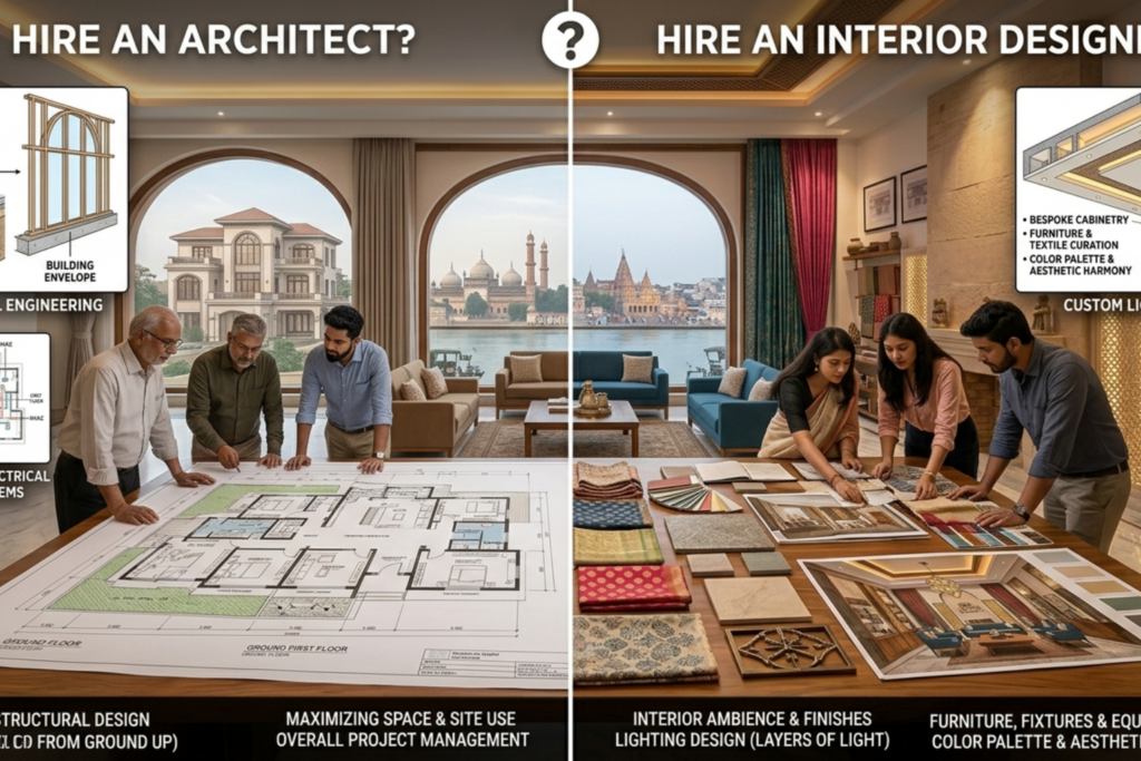 Interior Designer vs Architect Who Should You Hire